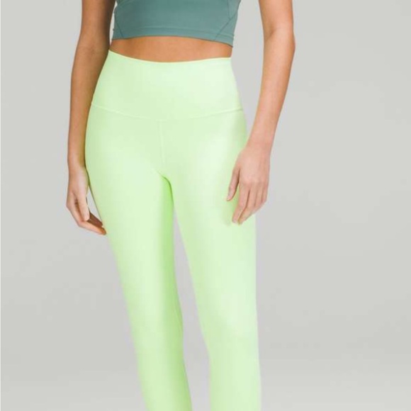 BRAND NEW W TAGS lulu HR align legging 25” faded zap - Picture 3 of 3